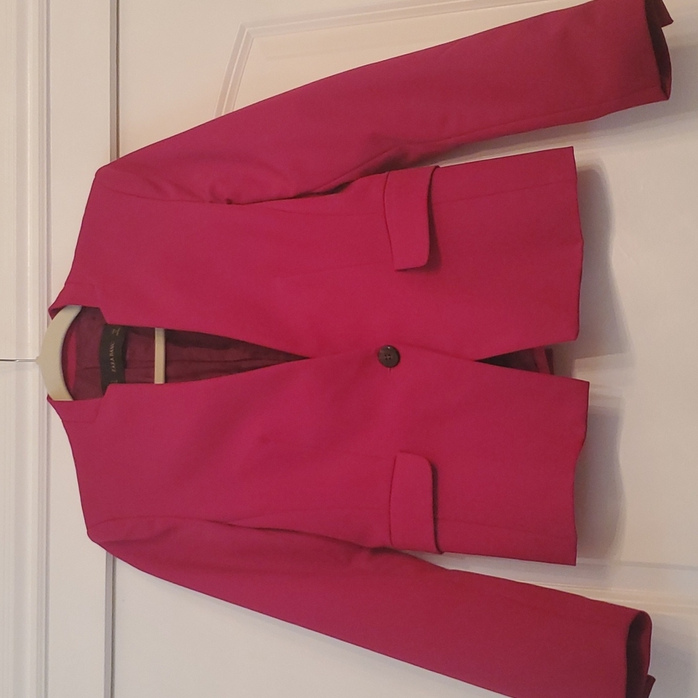 Fushia Pink Zara Jacket size S